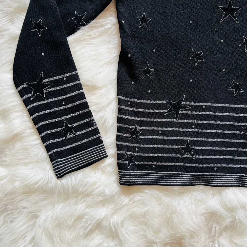 New! NAF NAF Star Cut Out Sweater - Picture 3 of 6
